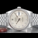 Rolex Datejust 36 Argento Jubilee Silver Lining Diamonds Dial 16234